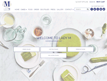 Tablet Screenshot of ladym.com
